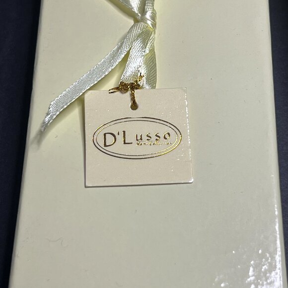 D'Lusso Home Collection Ice Cream Scoop Spoon w/ Glass Swirl Tipped Handle 6.5" - Picture 6 of 6